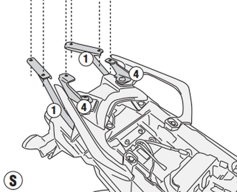 Adaptador-top Yamaha Tracer 900 / Tracer 900 GT (18 > 20)
