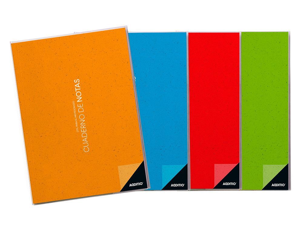 ADDITIO Cuaderno notas profesor A4 Castellano P112