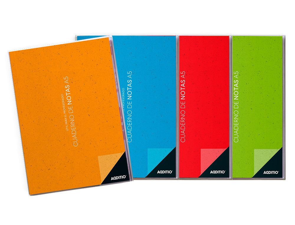 ADDITIO Cuaderno notas profesor A5 Castellano P102