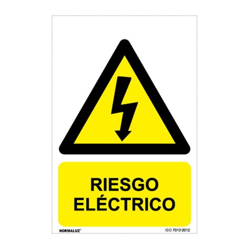 Adh Riesgo Electrico  150x200mm