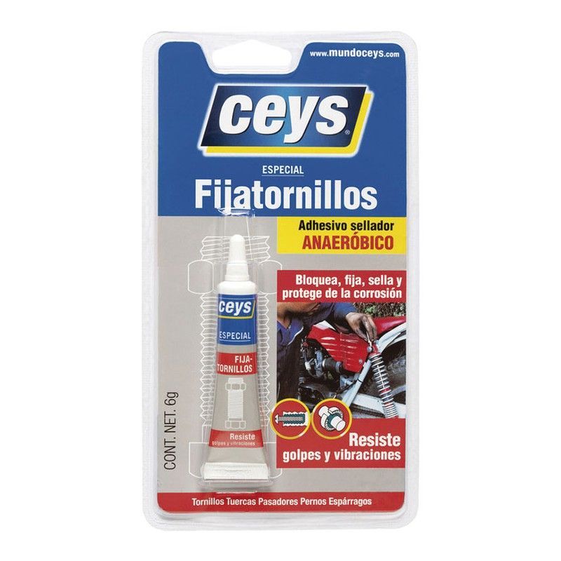 Adhesivo CEYS fijatornillos. Fijatornillos Ceys