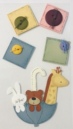 Adhesivo decorativo Animales en el Arca - UE