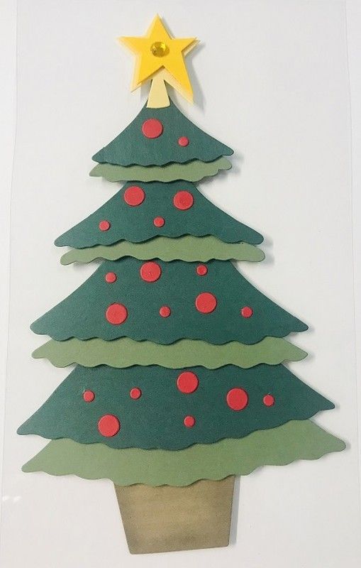 Adhesivo decorativo Árbol de Navidad - UE