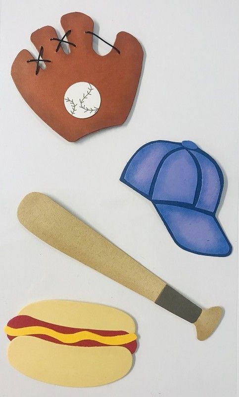 Adhesivo decorativo Béisbol - UE