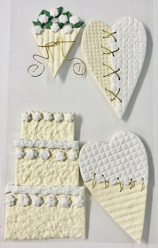 Adhesivo decorativo Boda Feliz - UE