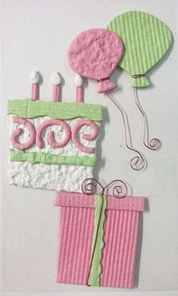 Adhesivo decorativo Celebraciones Color Rosa - UE