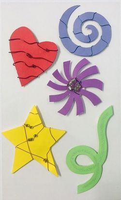 Adhesivo decorativo Elementos Festivos - UE