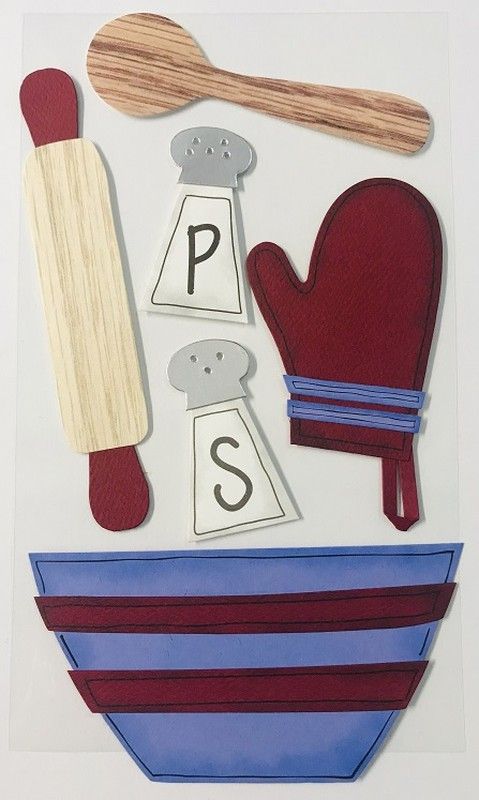 Adhesivo decorativo Haciendo Pasteles - UE