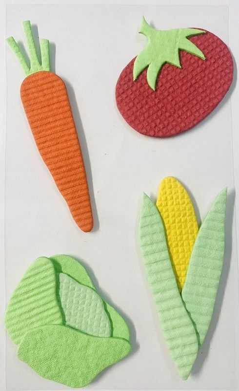 Adhesivo decorativo la huerta - UE