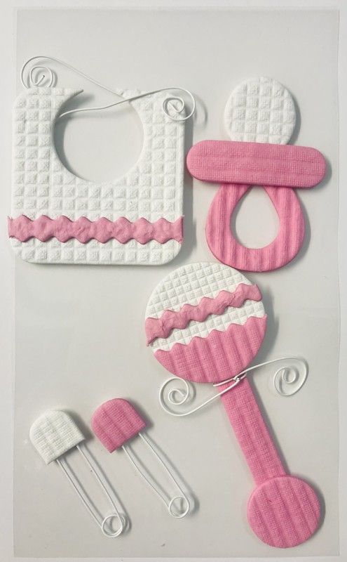 Adhesivo decorativo Mi Pequeñin Color Rosa - UE