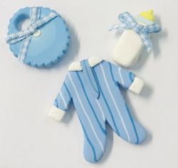 Adhesivo decorativo mini arcilla Niño - UE