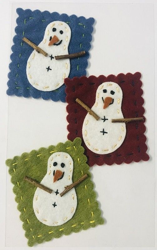 Adhesivo decorativo Muñequitos de Nieve - UE