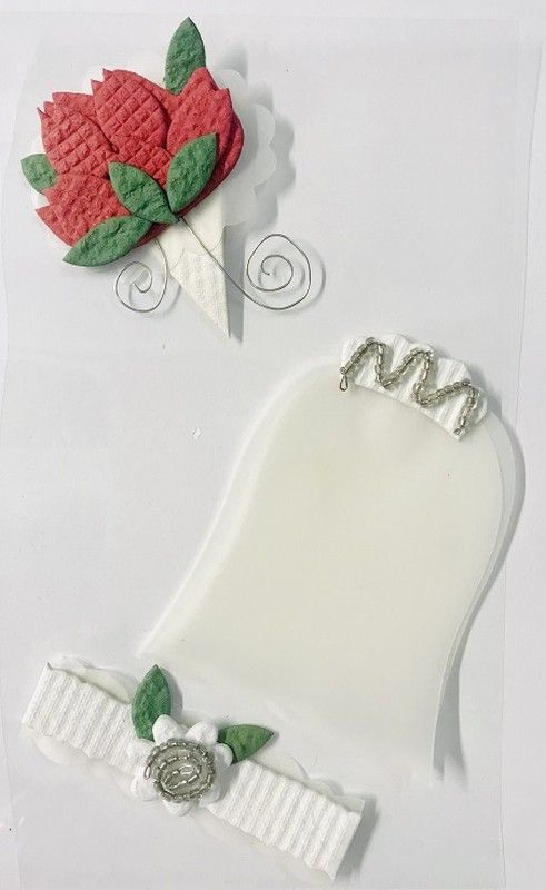 Adhesivo decorativo Novia - UE