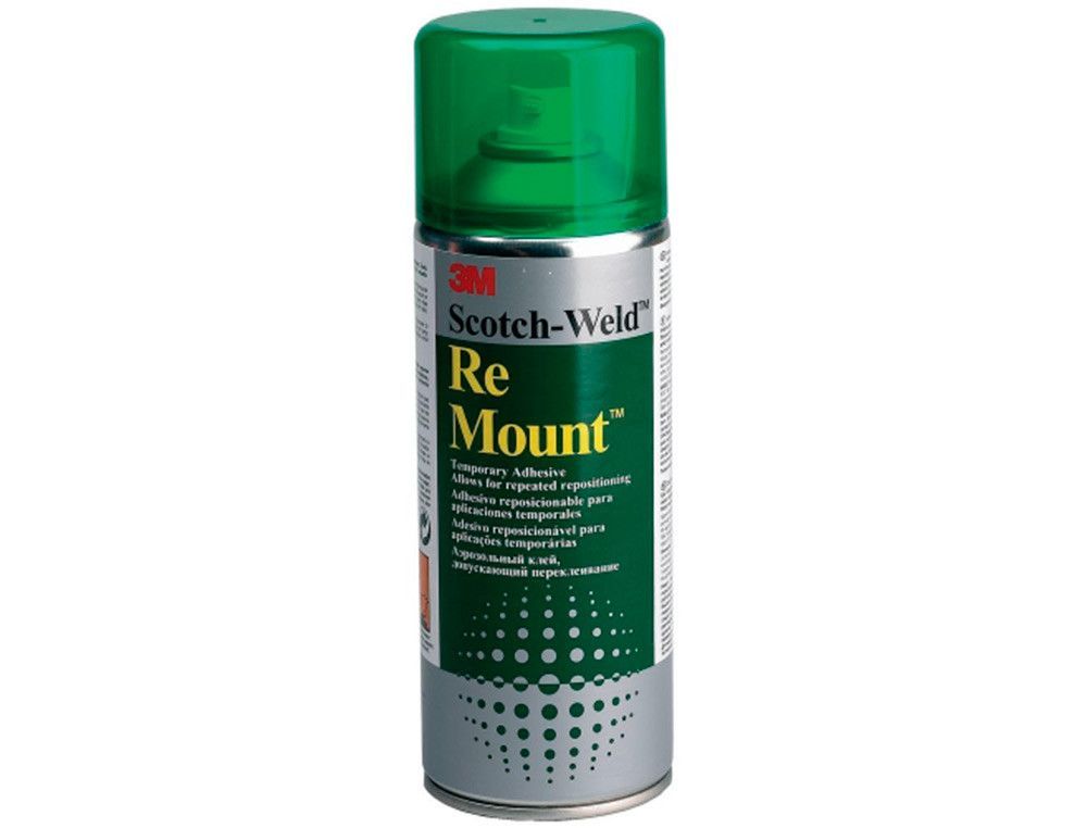 Adhesivo spray 3M Remount aerosol 400 ml.
