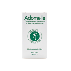Adomelle Probiótico Perfil Lipídico Y Salud Digestiva 60 Cápsulas