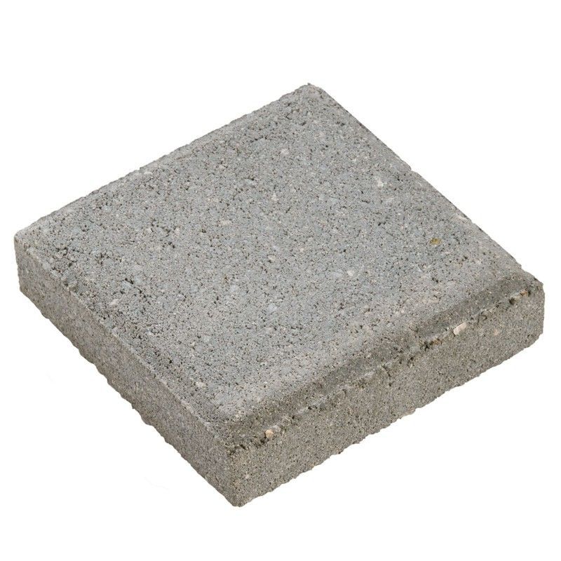 Adoquín loseta Jarama gris 3,5x15x15 cm Verniprens