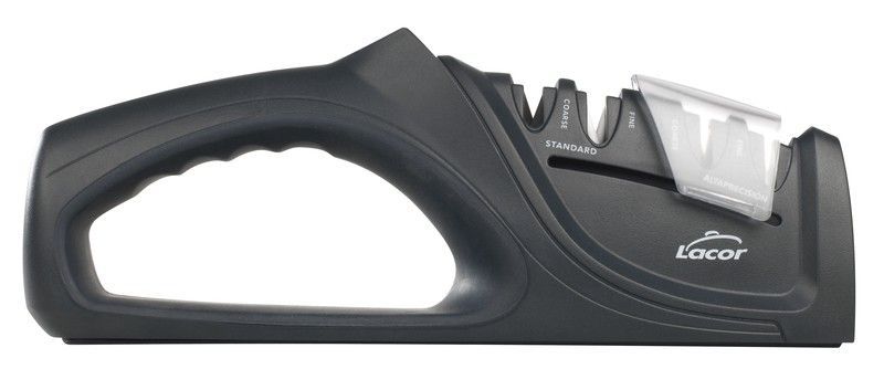 Afilador De Cuchillos Manual Dual Lacor