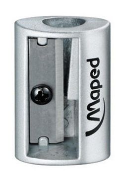 Afilalápices metálico satellite de maped