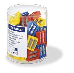 Afilalápices plástico staedtler 2 agujeros