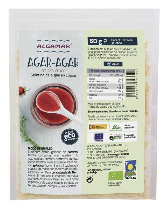 Agar-Agar En Copos Alamar
