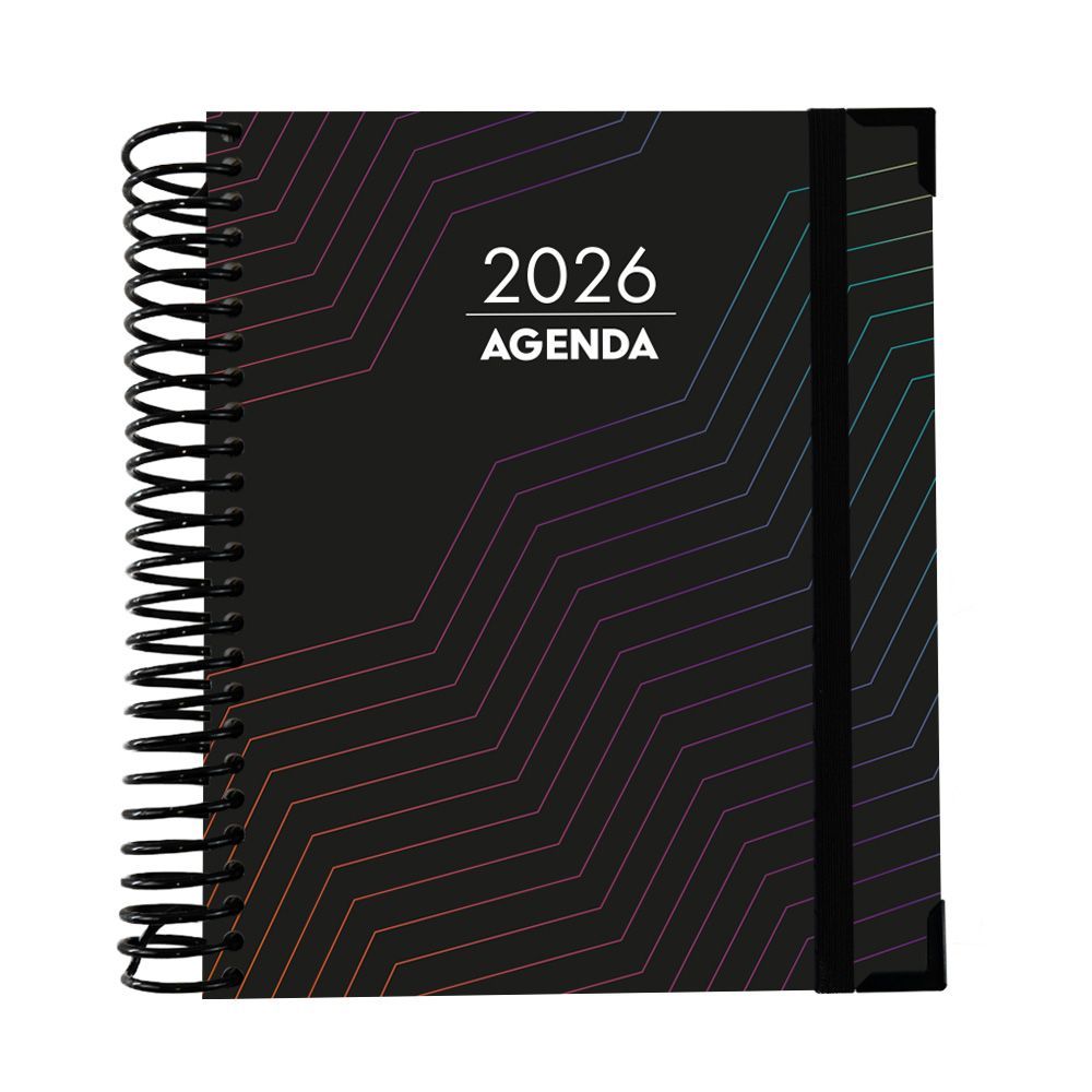 Agenda Anual 2026 Día Página Holi