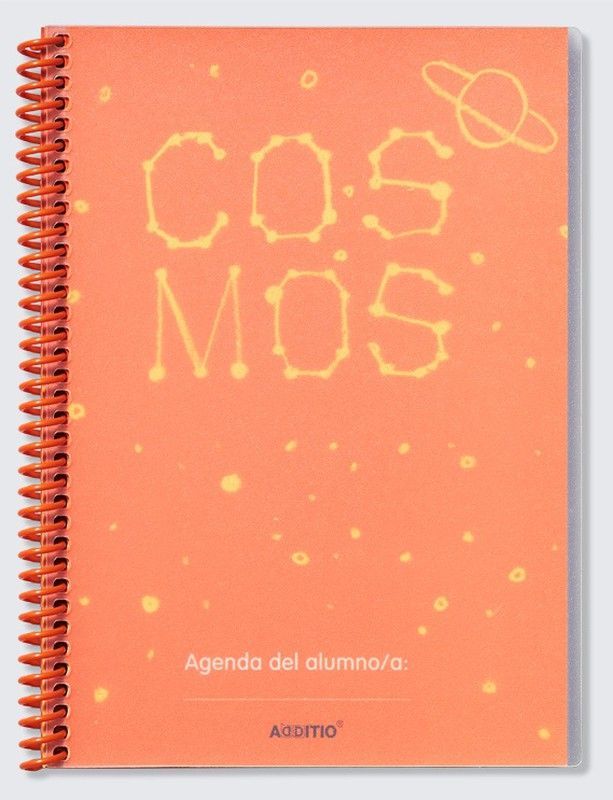 Agenda Cosmos ADDITIO Relación Familia–Escuela espiral (CASTELLANO)