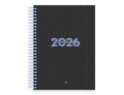 Agenda espiral liderpapel kimolos a6 2026 semana vista focus papel 70 gr FSC