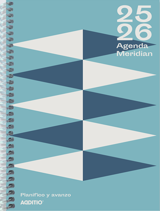 Agenda Meridian ADDITIO Semana Vista (CASTELLANO)