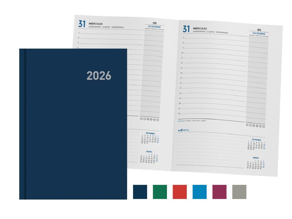 Agenda Roma Día Página 15X21 Surt Cas 2026
