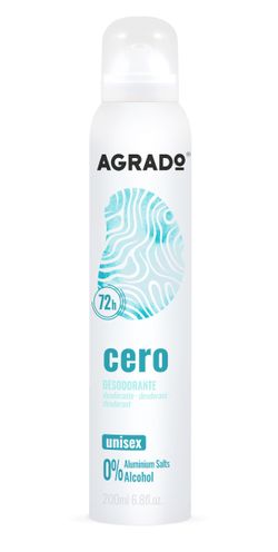 Agrado Deo. Spray Cero 200 Ml