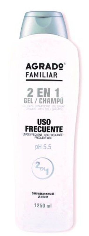 Agrado Gel-Champu 2En1 Familiar 1250