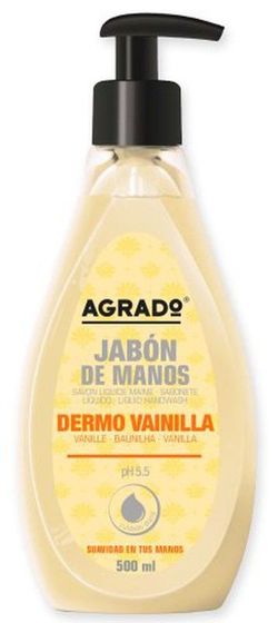 Agrado Jabon Manos Dosif. Vainilla 500Ml