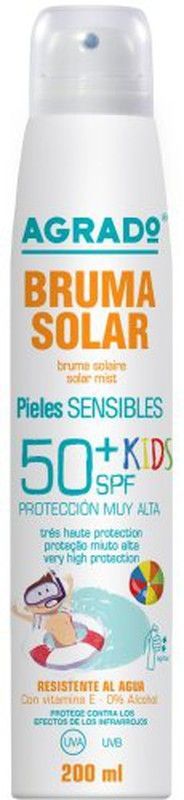 Agrado Solar Bruma Seca Kids 200Ml Fp50+