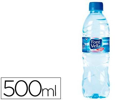 Agua Mineral Natural Font Vella Sant Hilari 500Ml