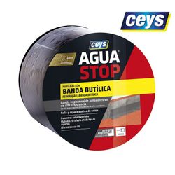 Aguastop Banda Imp. Butilo Gris 10cmx10m 901005