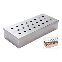 Ahumador Portátil De Acero Inoxidable 45x24x10cm Vaggan