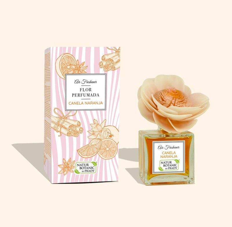 Air Freshener Flor Perfumada Naturbotanic Canela Naranja 90 ml