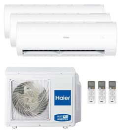 Aire acondicionado 3x1 Haier Perla Premium 25+25+25