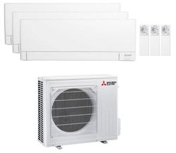 Aire acondicionado 3x1 Mitsubishi MXZ-3F54VF + 2xMSZ-AY25VGK + MSZ-AY35VGK