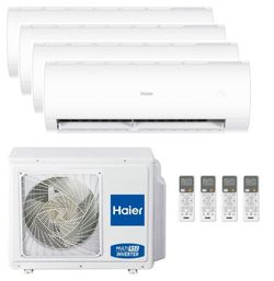Aire acondicionado 4x1 Haier Perla Premium 25+25+35+35