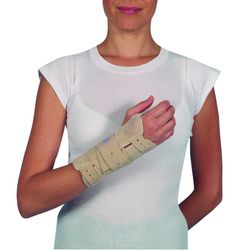 Airmed muñequera larga derecha beige talla s