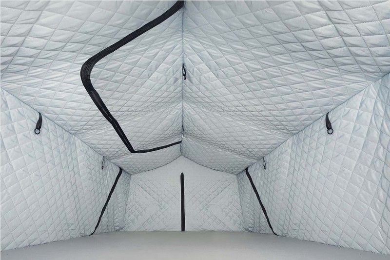 Aislamiento acolchado gris para Tienda Thule Foothill