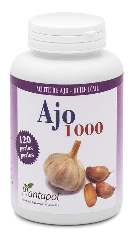 Ajo 1000 Aceite De Ajo120 Perlas 1.400 Mg