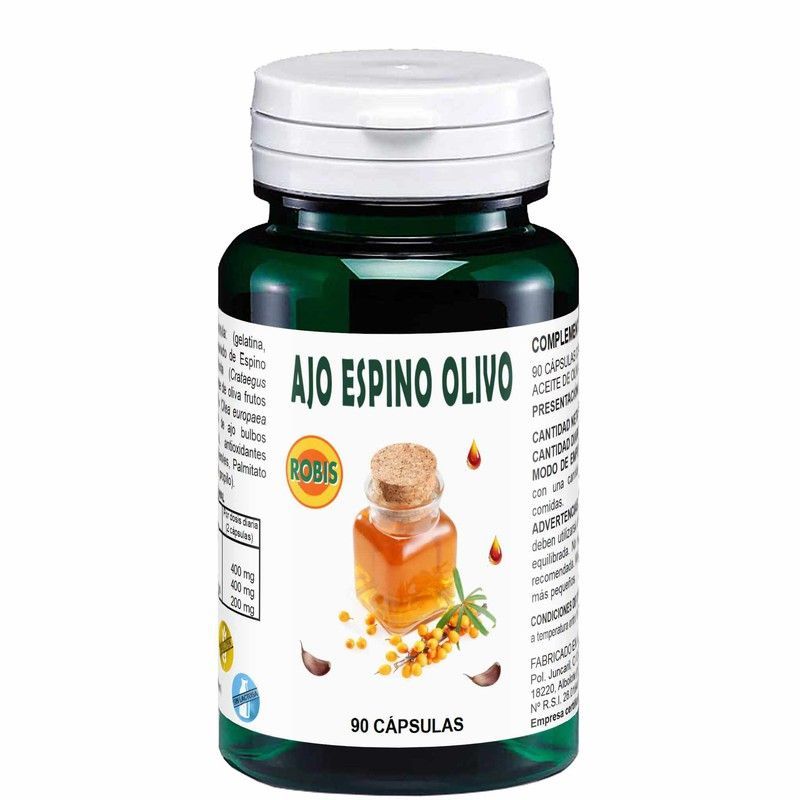 Ajo Espino Olivo 90 Caps
