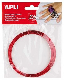 Alambre rojo 1,5 mm x 5 m