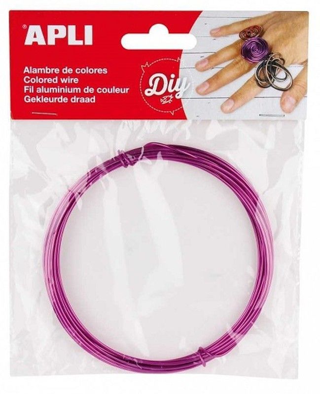 Alambre Rosa 1,5 mm x 5 m