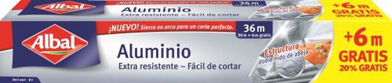 Albal Aluminio 30 + 6 Mt