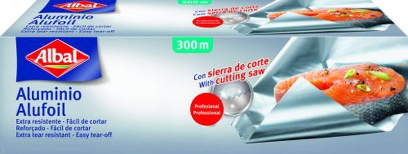 Albal Aluminio 300 Mt (Estuche)