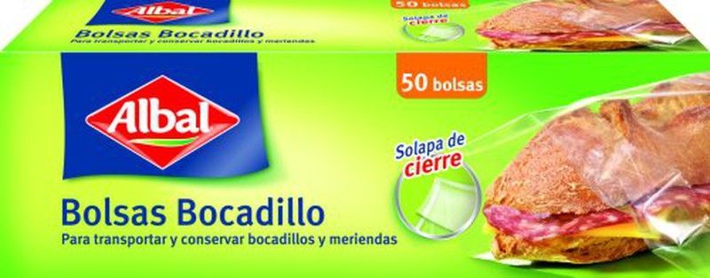 Albal Bolsa Bocadillo (50) 17X24