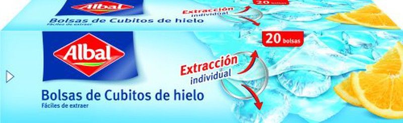 Albal Cubitos Hielo (20) 400 Cubitos